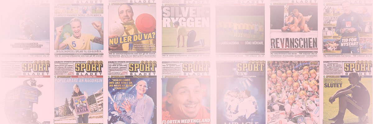 Sportbladet's banner