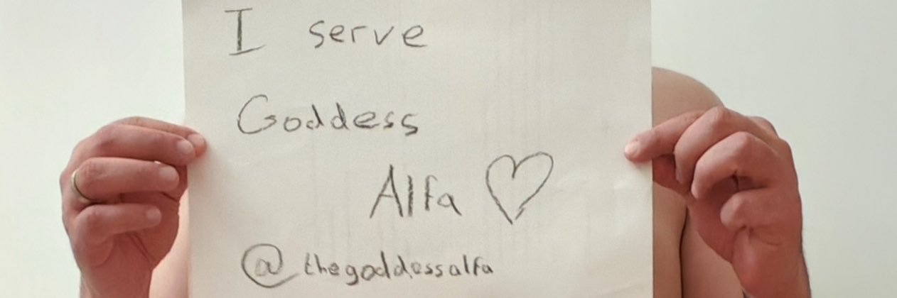 Goddess Alfa 🏳️‍⚧️👑⛓️'s banner