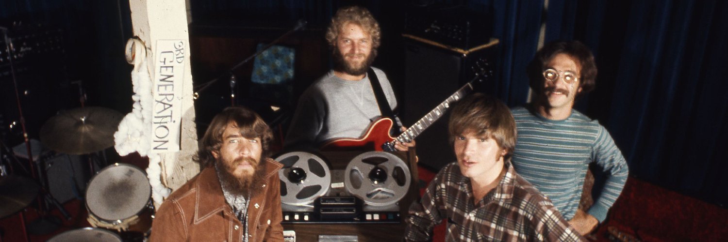 Creedence Clearwater Revival's banner