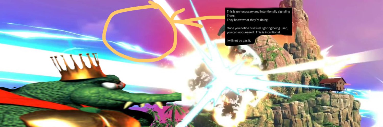 King K Rool's banner