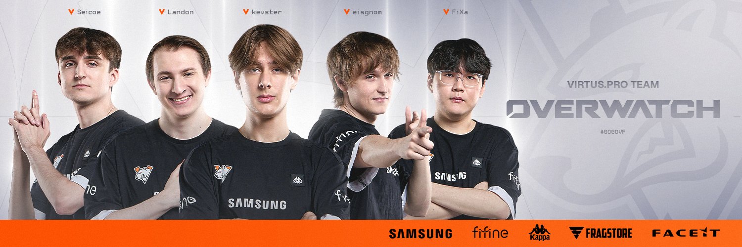 Virtus.pro Overwatch's banner