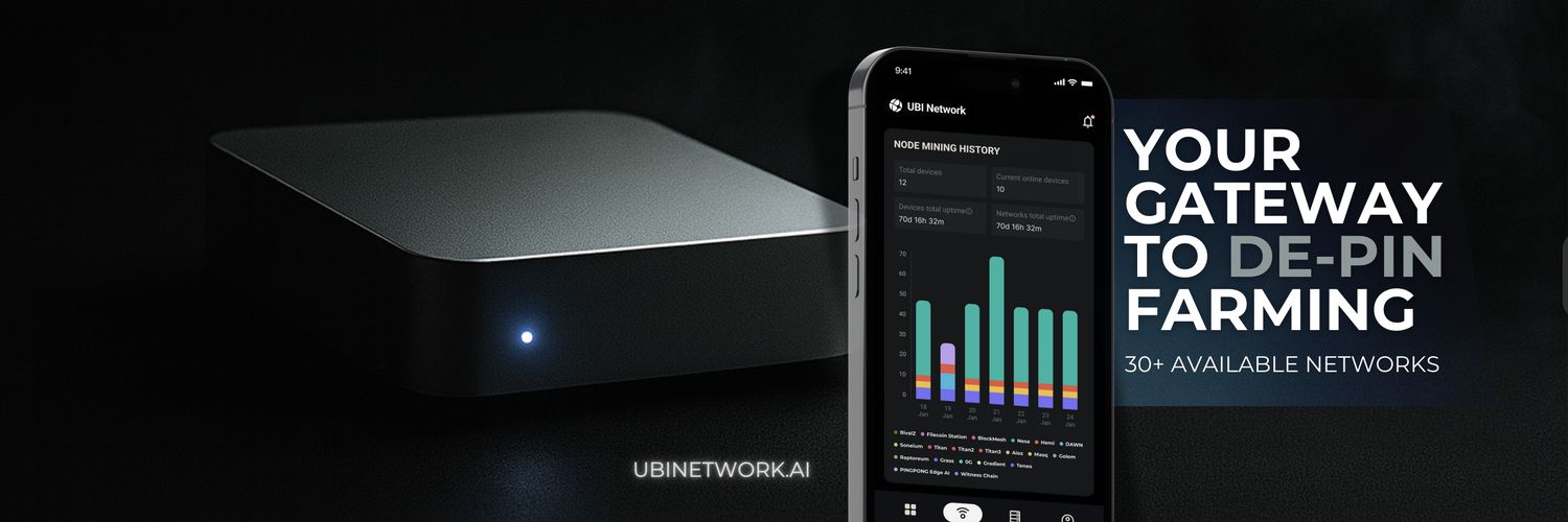 UBI Network's banner