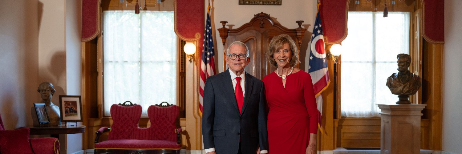 Governor Mike DeWine's banner