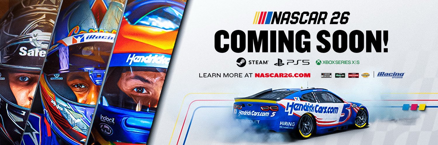 NASCAR 26 The Game's banner