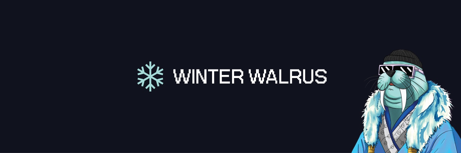 Winter Walrus 🦭/acc ❄️'s banner