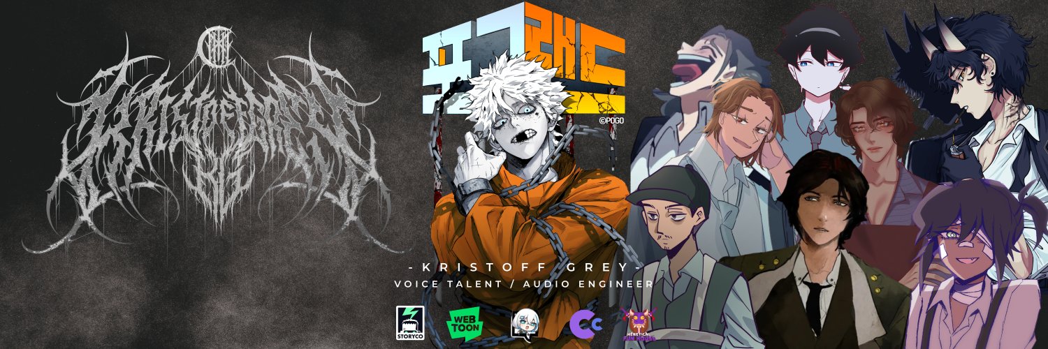 kristoff || voice actor - audio engineer's banner