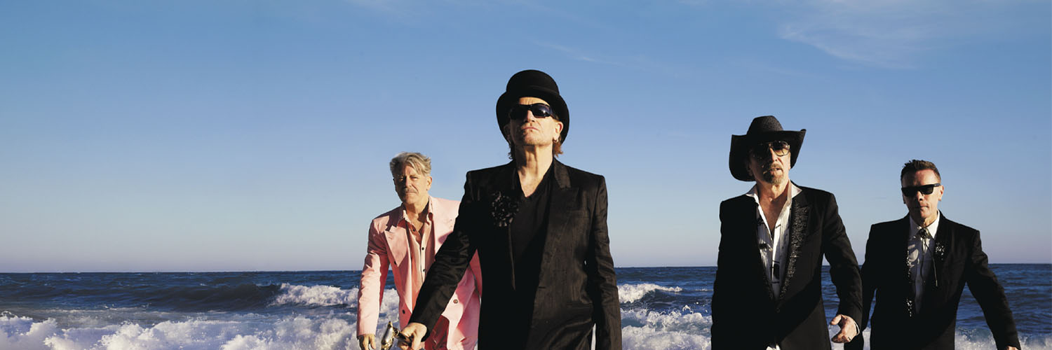 U2's banner