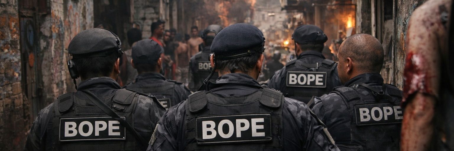 Rio em guerra's banner