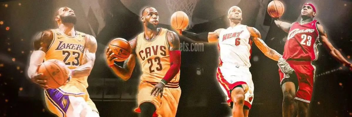 LeBron's banner