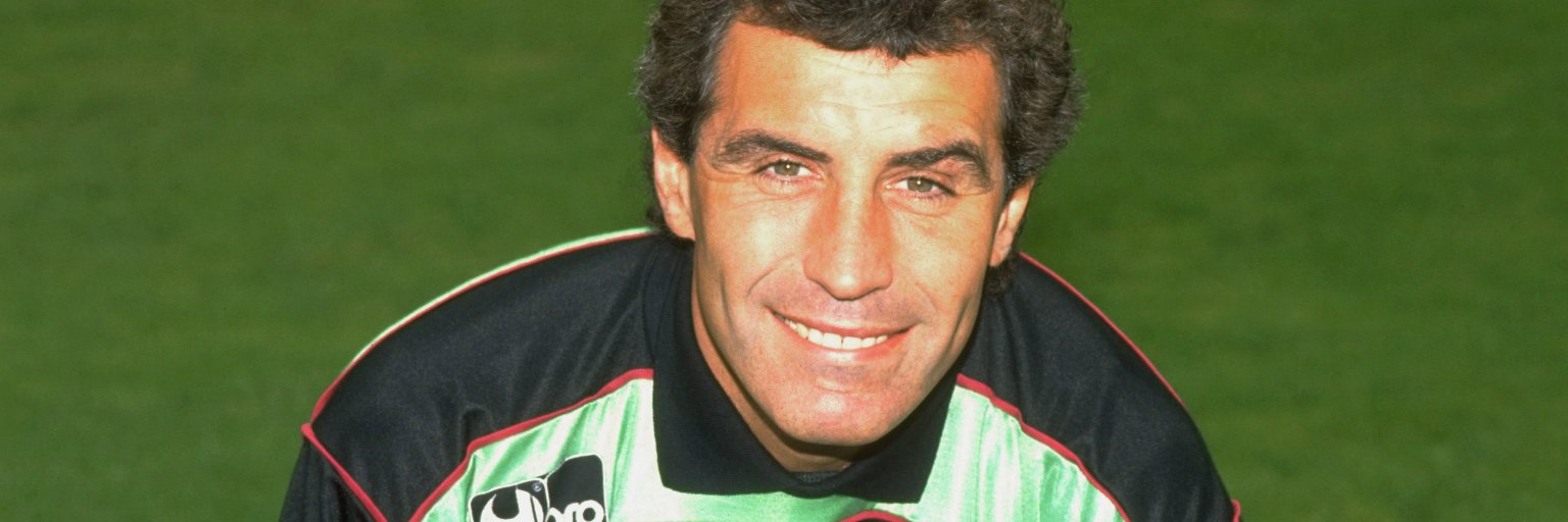 Peter Shilton's banner