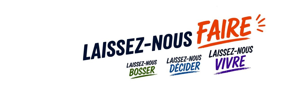 Alain Madelin's banner