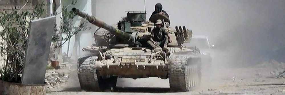 Within Syria's banner
