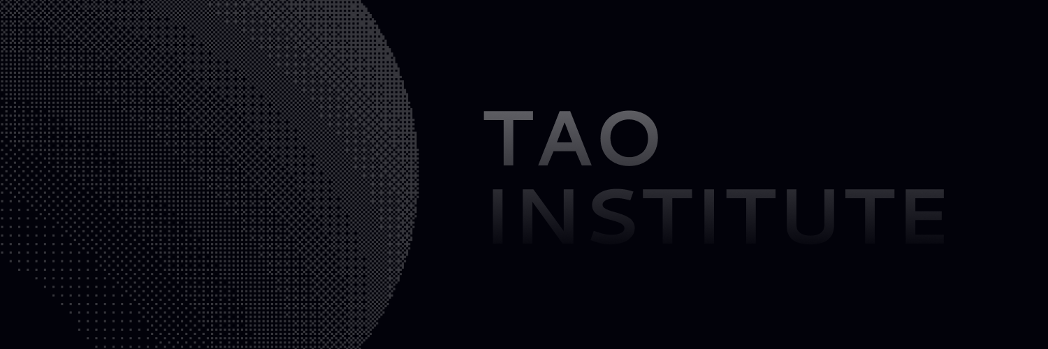 TAO Institute's banner