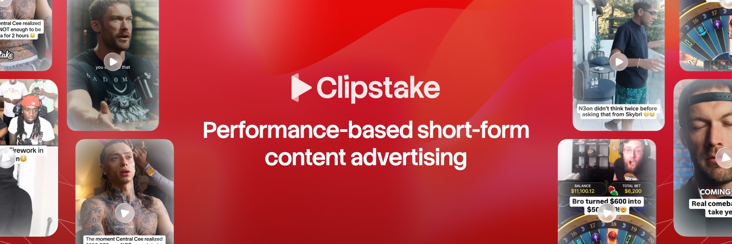 ClipStake's banner