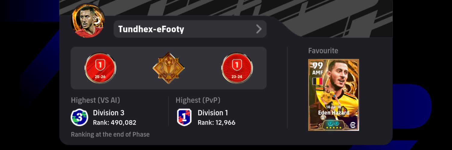 Tundhex eFootball's banner