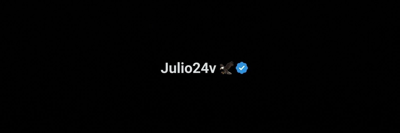 Julio César 🦅's banner