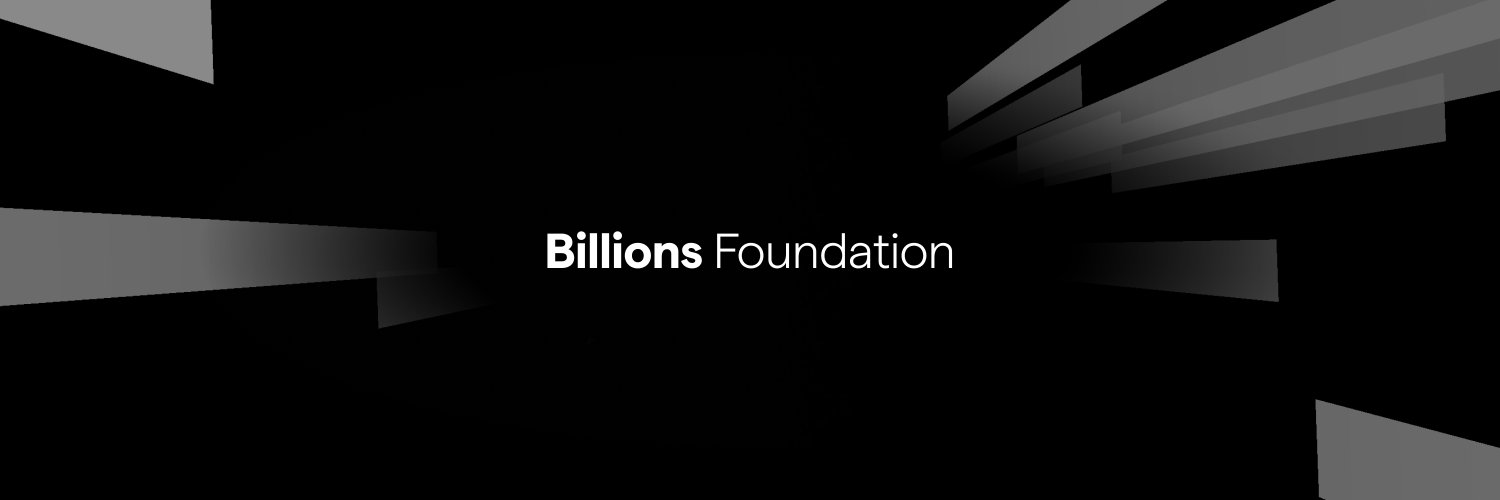 Billions Foundation's banner