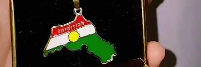 Mesûd Kurdistanî's banner