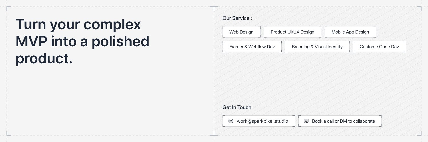 Spark Pixel Design's banner