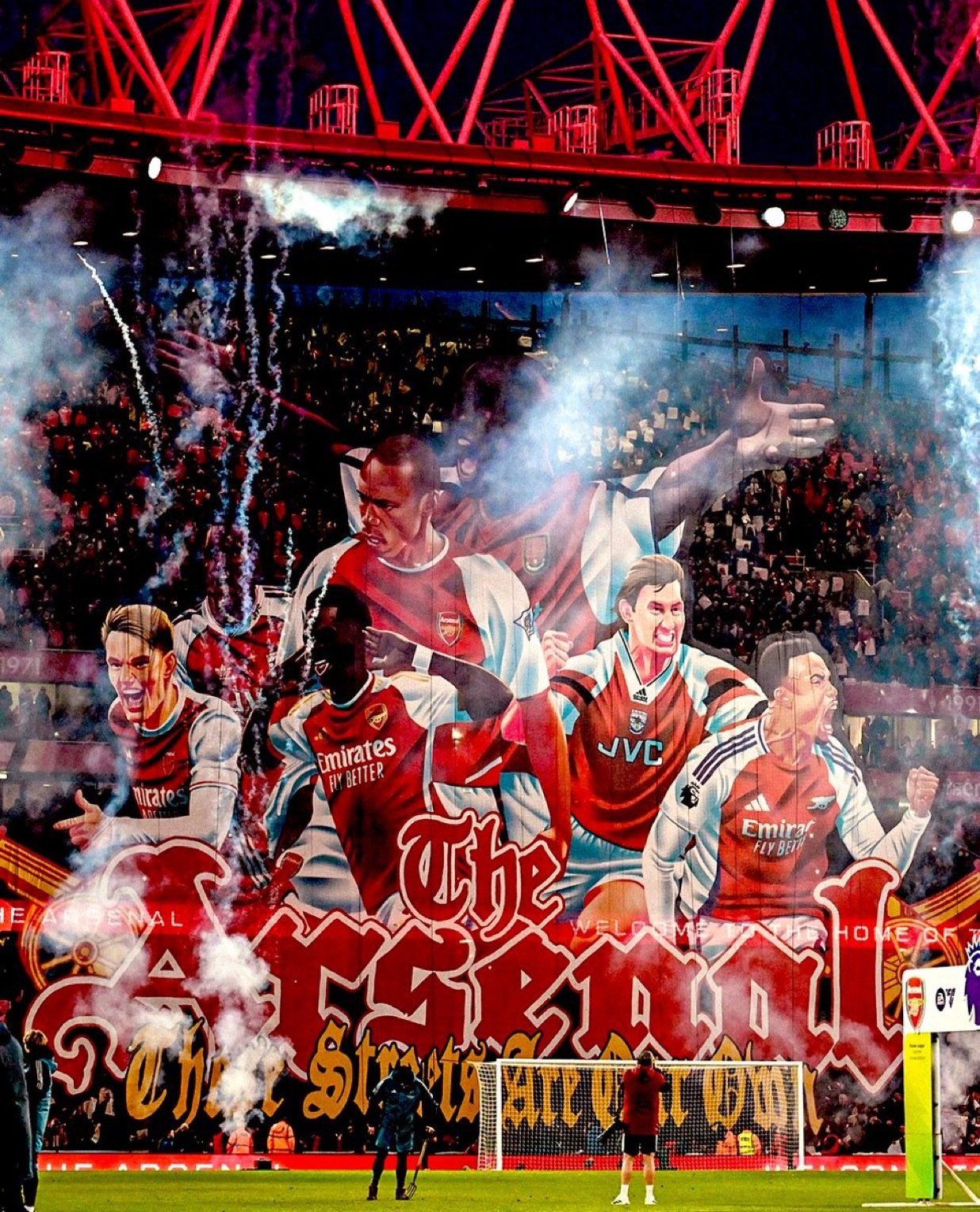 Arsenal babe's banner
