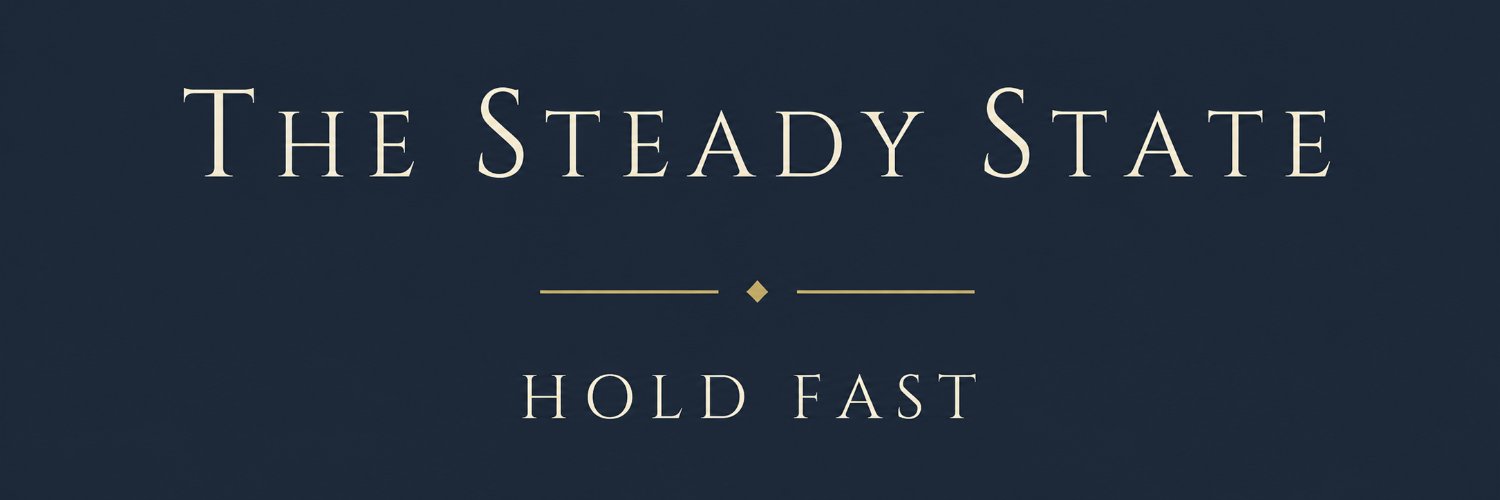 The Steady State's banner