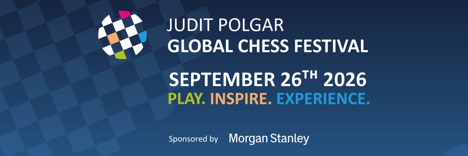 Judit Polgar's banner