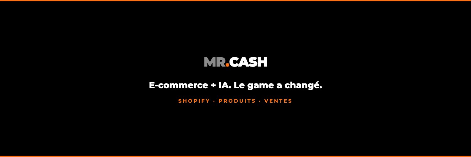 MR.CASH E-commerce's banner