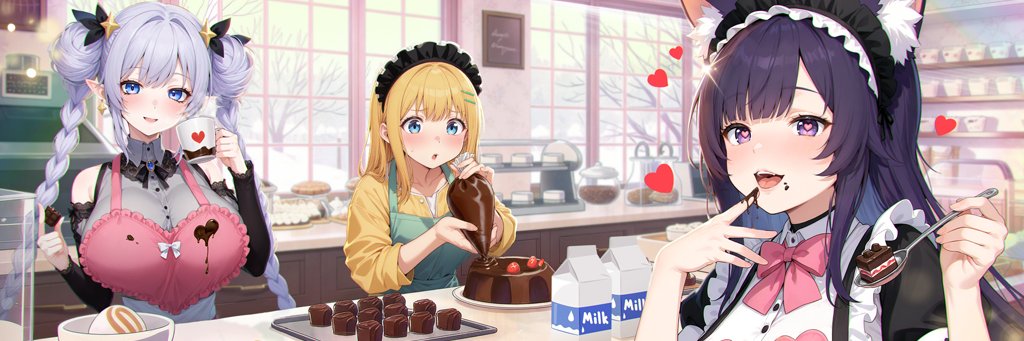 【公式】やばい！少女に囲まれた！'s banner