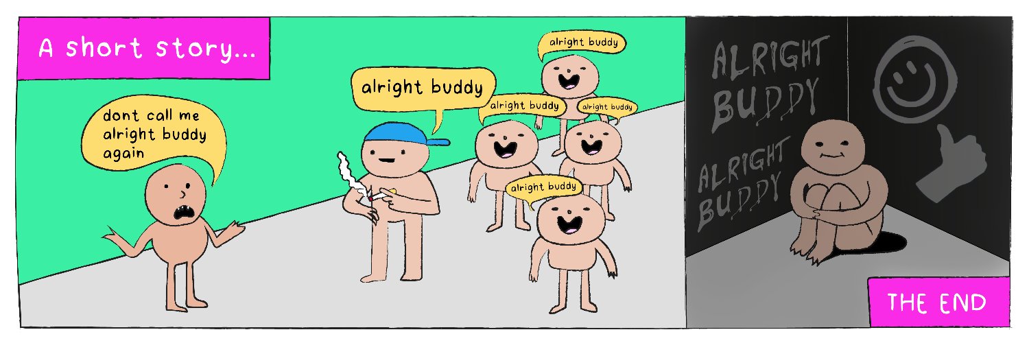 alright buddy's banner