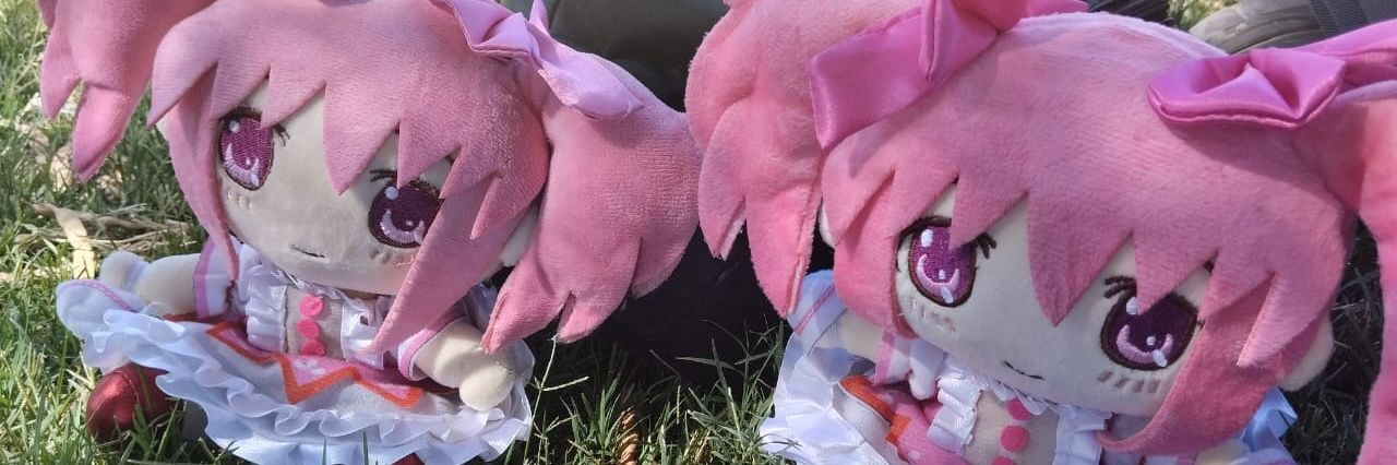 Ugly ass Madoka plushie's banner