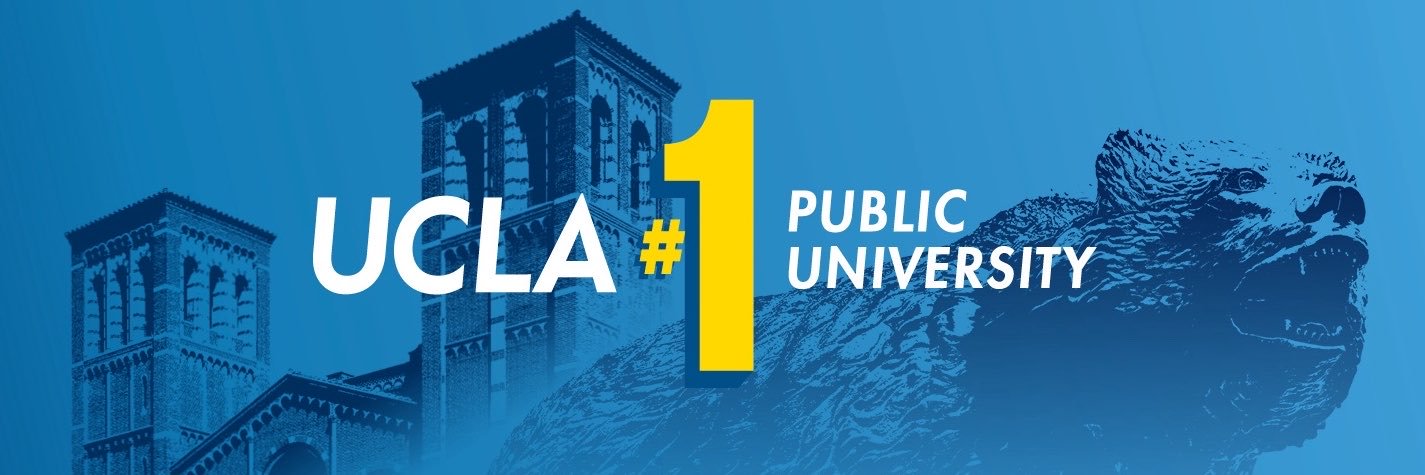 UCLA's banner