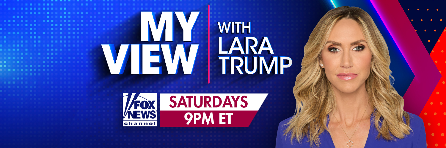 My View with Lara Trump's banner