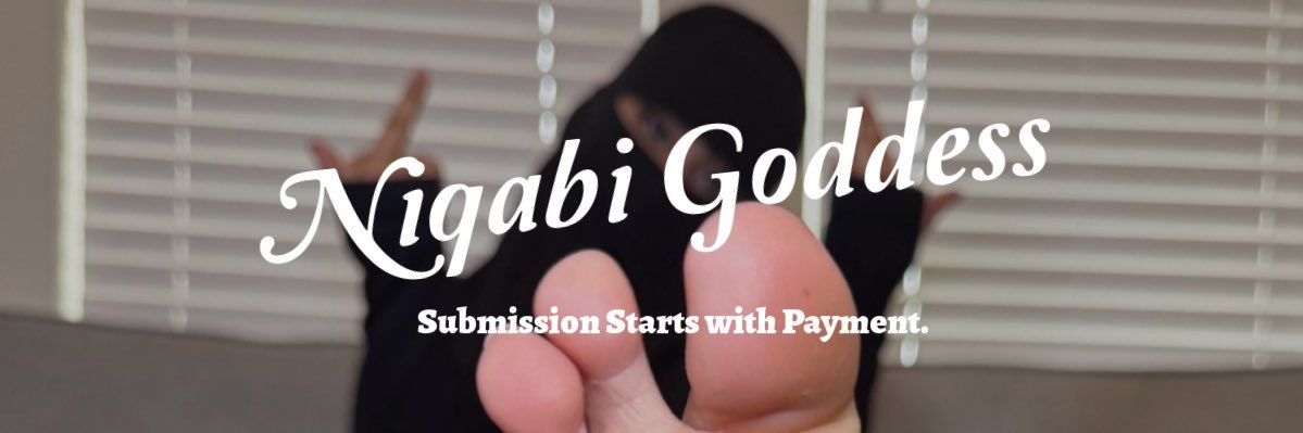 Dallas Niqabi Goddess's banner