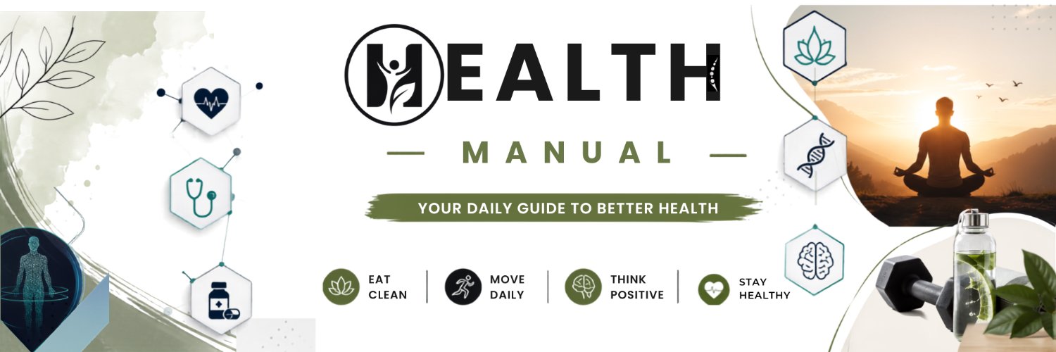 Health Manual's banner