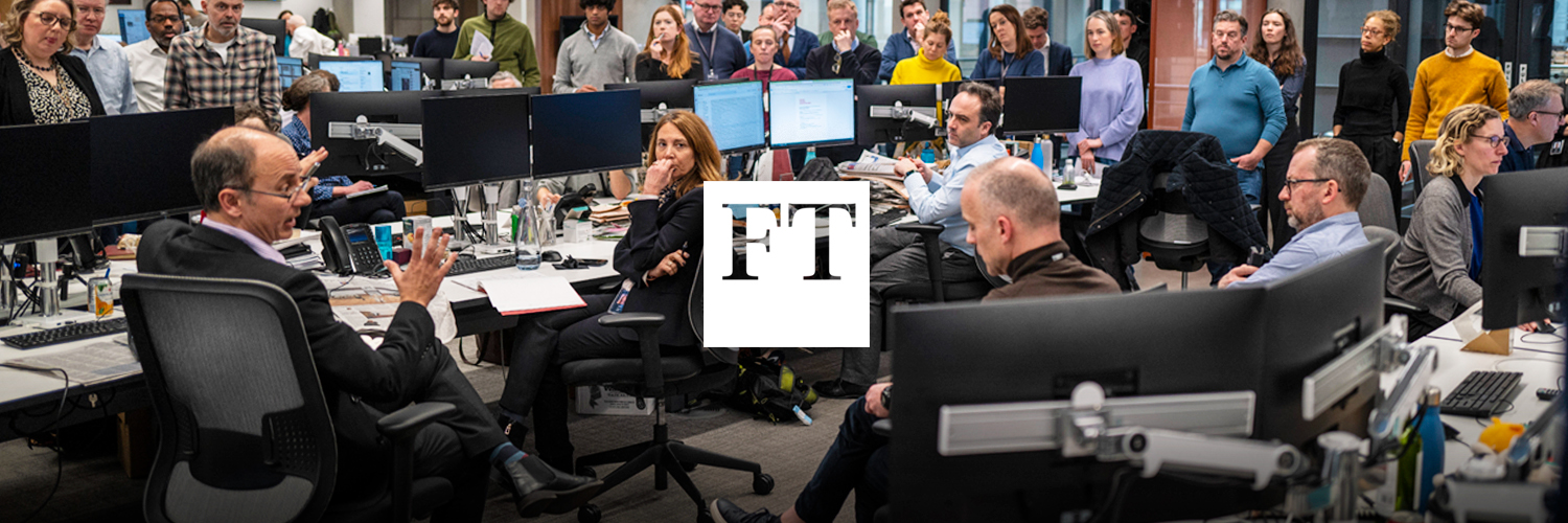 Financial Times's banner