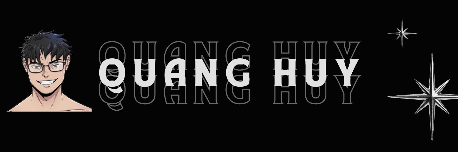 Quang Huy's banner