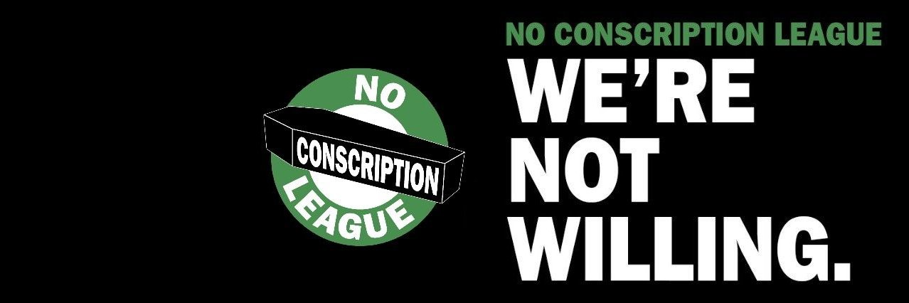 NoConscriptionLeague's banner