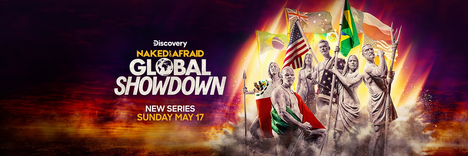 Naked and Afraid's banner