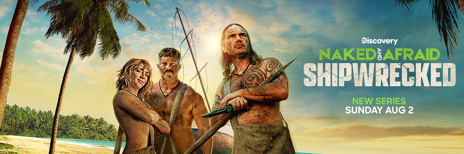 Naked and Afraid's banner