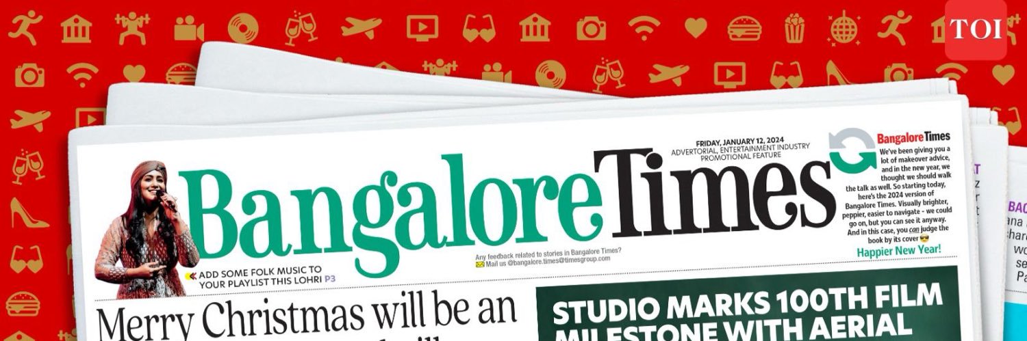 Bangalore Times's banner