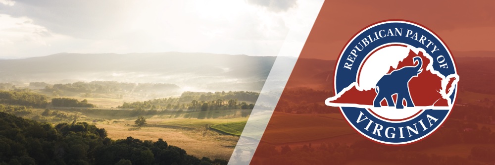 Virginia GOP's banner