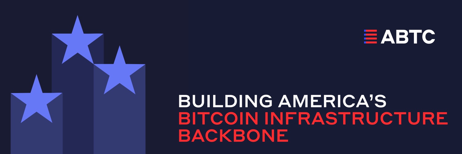 American Bitcoin's banner