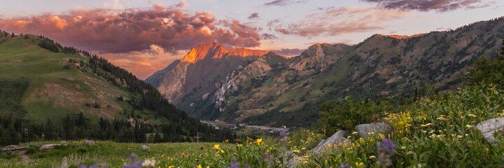 Alta Ski Area's banner