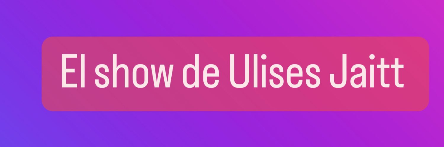Ulises Jaitt's banner