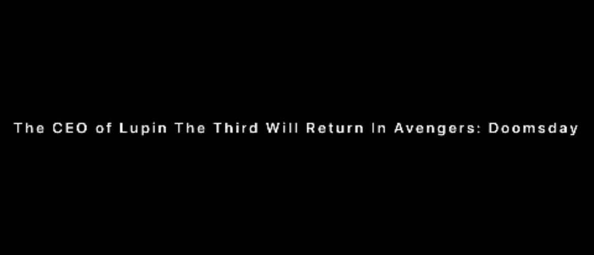 THE CEO OF LUPIN THE THIRD™'s banner