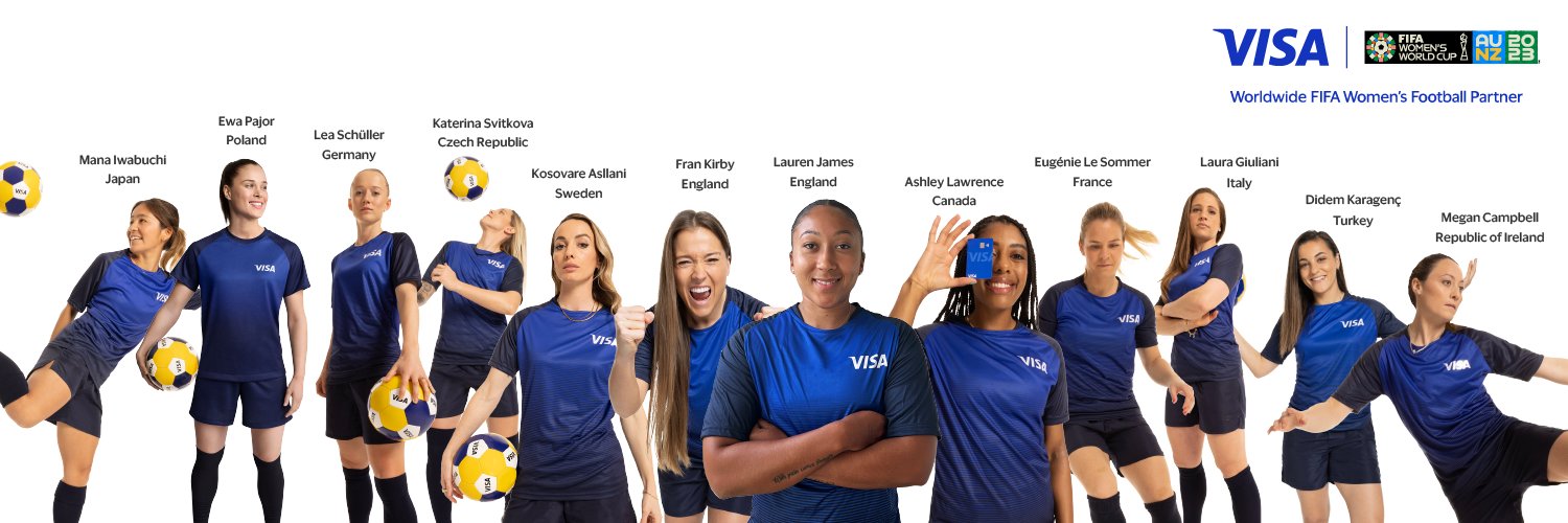 Visa UK's banner