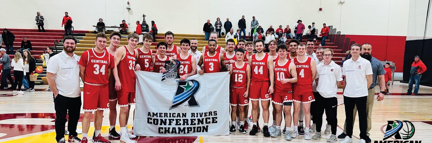 Central Men's BBall's banner