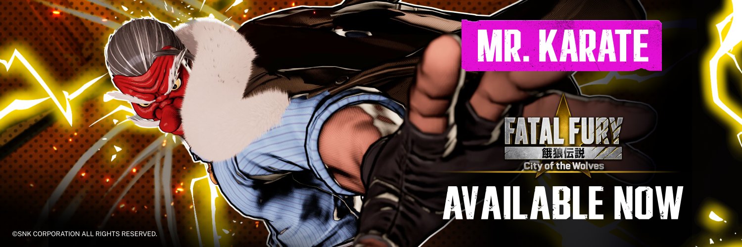 FATAL FURY: City of the Wolves's banner