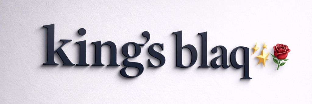 King's blaq's banner