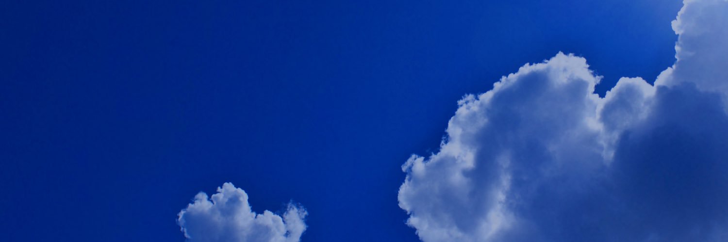 青い空に手のひらを。's banner
